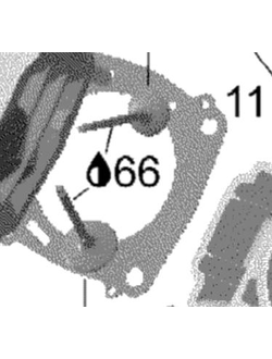 Прокладка цилиндра оригинал BRP 420950660 / 711950660 для BRP LYNX/Ski-Doo // Can-Am