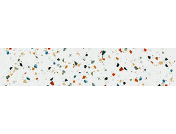 SF 42 ТЕРРАЦЦО КРУПНАЯ Глянцевая стеновая панель  2800х610х6мм ALBICO