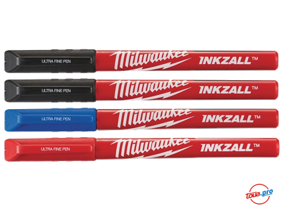 Набор тонких ручек MILWAUKEE INKZALL Fine Tip (Синий/Красный/Черный) 48223165