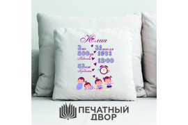 Печать на подушках