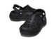 Crocs Baya Platform Clog Черные