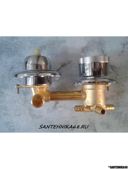 Смеситель для душевой кабины на 4 режима S4-10 S4-12 S4-15 см под шток