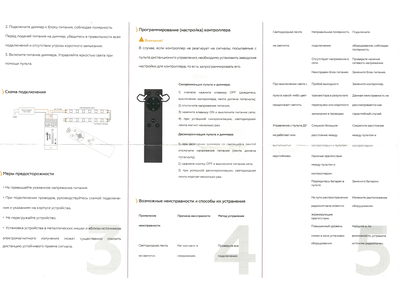 Диммер SR-DIMM-10-24A (SEASTAR/RF/12-24V/24A/288-576W/ID/10 кн.)