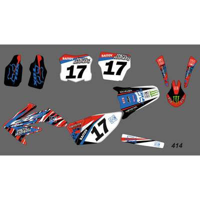 Honda CRF 250 450 R 2005 - 2008 #414