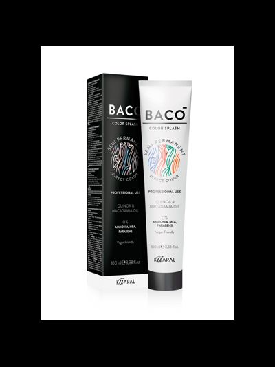 Kaaral Baco COLOR SPLASH Полуперманентный прямой краситель, 100 мл