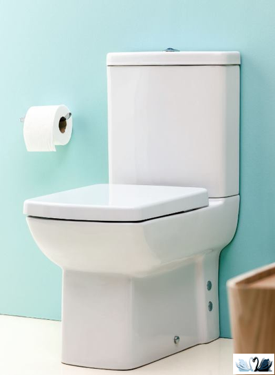 Унитаз Creavit LARA LR360-11CB00E-0000, с бачком LR410-00CB00E-0000, напольный приставной, белого цвета