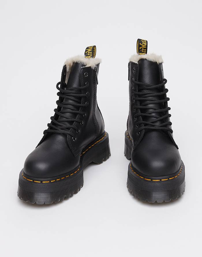 Ботинки Dr Martens Jadon Boot черные зимние