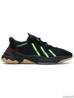 Adidas Ozweego Black/Green Мужские купить в Екатеринбурге