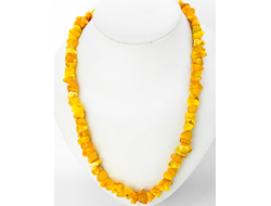 Бусы из матового янтаря 01170 50 см