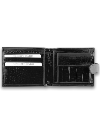 Портмоне QOPER Bifold black