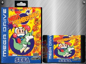 Mega BomberMan, Игра для Сега (Sega Game) MD