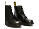 Ботинки Dr. Martens 1460 Pascal Metallic Silver Brush Off черные