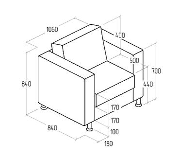 Кресло Everprof Felix XL Экокожа Черный