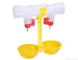 Ниппельная поилка двойная с каплеуловителем НП18