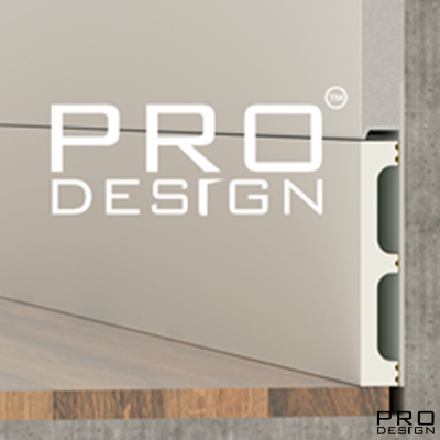 Вставка в плинтус Pro Design 80 мм (дюрополимер)