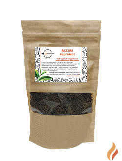 Чай черный индийский байховый Ассам с бергамотом