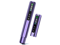 Беспроводная машинка для татуажа EZ LOLA LIGHT PMU x 2Power Purple