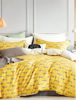 Постельное белье TANGO комплект сатин двуспальный 180x210x1 220x245x1 70x70x2 TS02-X262-70