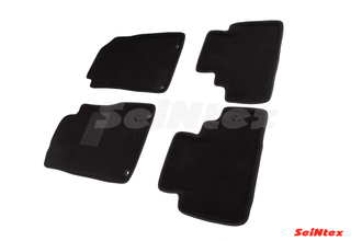 Комплект ковриков 3D HONDA CRV IV new черные (компл)