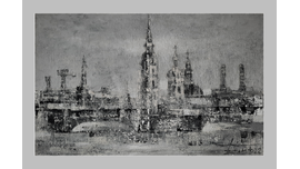 Вид на Петропавловский собор. 2022. Холст, масло. 50х80 см.© Харабадзе Заза
Частное собрание
