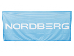 Флаг односторонний с флагштоком 0,85*2м NORDBERG