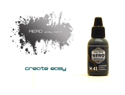 Pacific88: Краска акриловая Aero Easy Metal M-41 "Пушечный металл" (18 мл.)