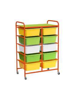 СТЕЛЛАЖНАЯ ВЫДВИЖНАЯ СИСТЕМА ХРАНЕНИЯ 2 - 10 КОНТЕЙНЕРОВ