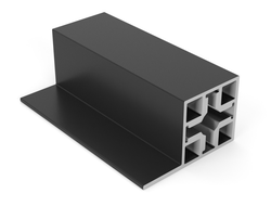 QB Профиль под ЛДСП, Чёрный матовый, L=...... QB0816.VP540.BKSPC.CJ  ARISTO *