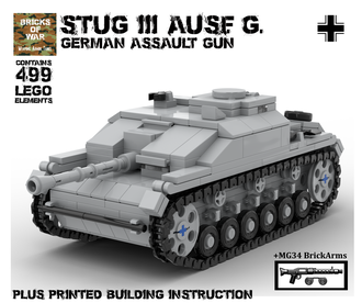 STUG III AUSF G - немецкая Самоходная артиллерийская установка