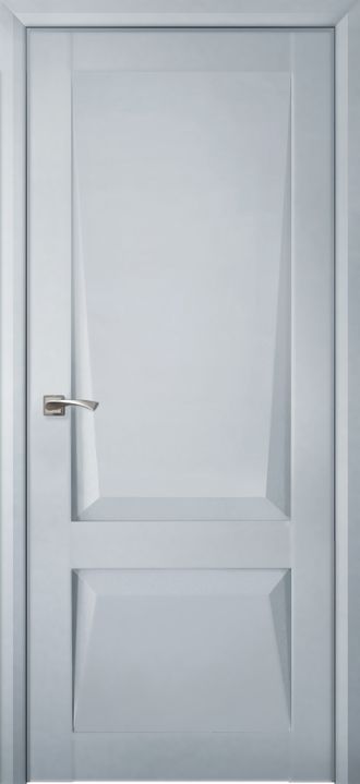Межкомнатная дверь "Перфекто 101" barhat light grey (глухая)