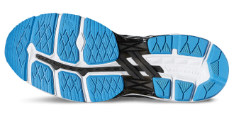 Кроссовки ASICS GT-2000 5 серебристый/голубой  T707N-9793  (Размеры:  10,5)