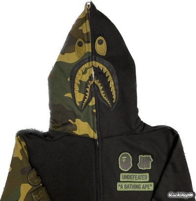 Green camo bape clearance