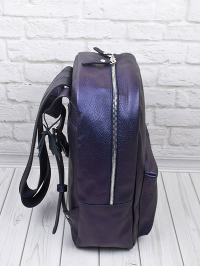 Женский кожаный рюкзак Albiate Premium indigo (арт. 
3103-56)