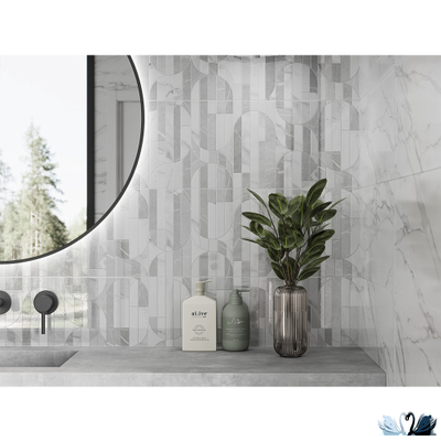 Плитка Gracia Ceramica Modello white wall 01 25x60 настенная