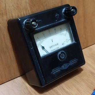 Вольтметр школьный - 6V