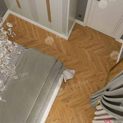 SPC ламинат Alpine Floor Chevron Tesoro ECO 18-16 MC 43 класс толщина 5.0 мм с фаской замковый