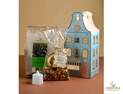 Набор "Голландский домик CHEFTEA" (чай 200г)