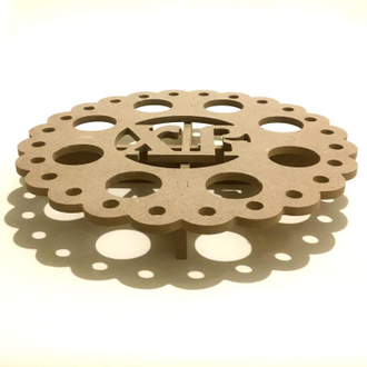 Подставка под яйца ХВ 240*240 разборная заготовка для росписи