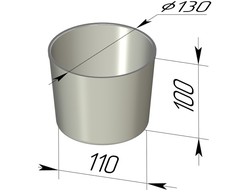Хлебная форма круглая 130*110*100