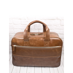 Кожаная дорожная сумка Frentano Premium brown (арт. 
4041-52)