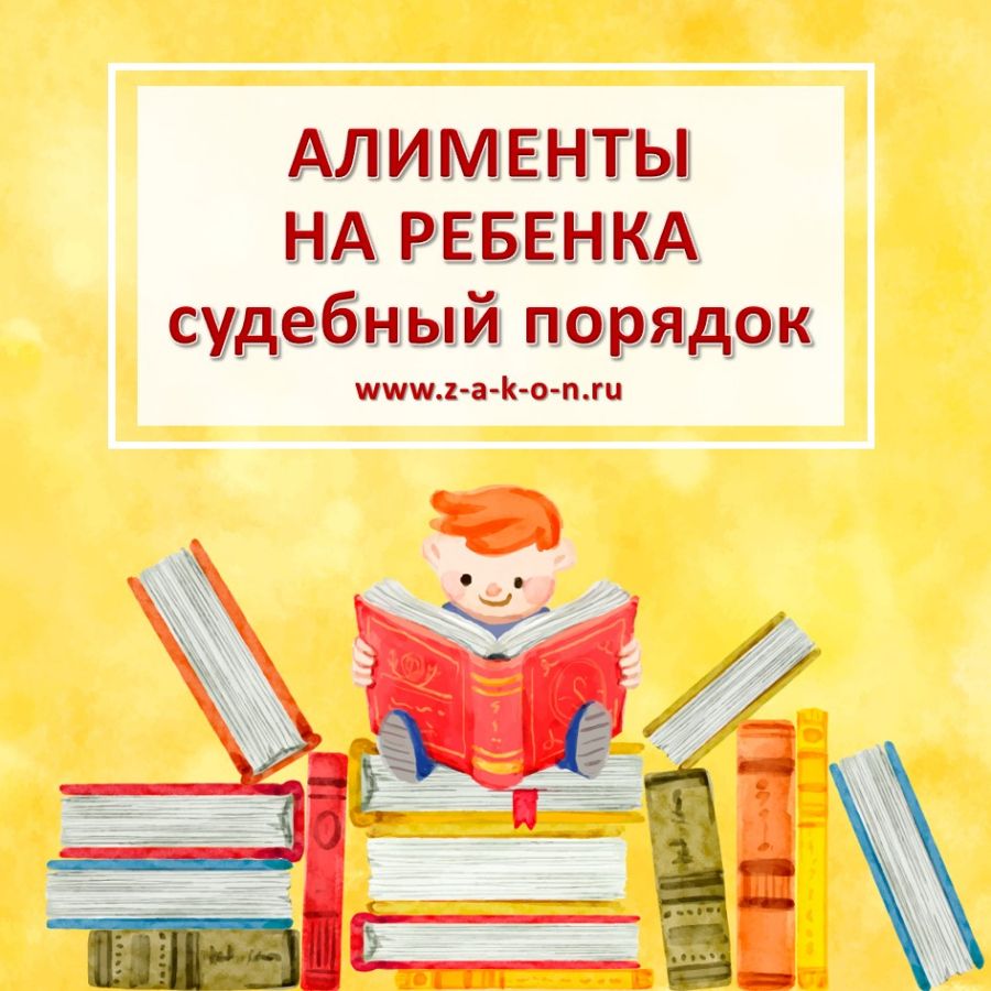 Алименты на ребенка в судебном порядке