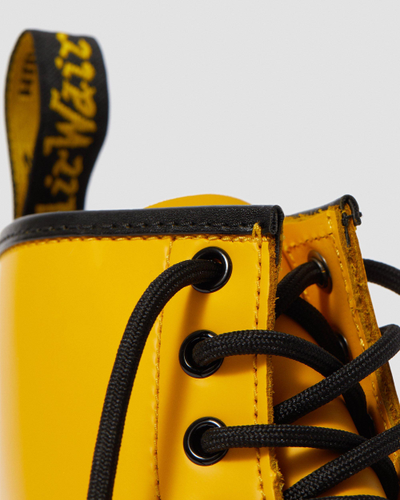 Dr martens 1460 yellow smooth hotsell