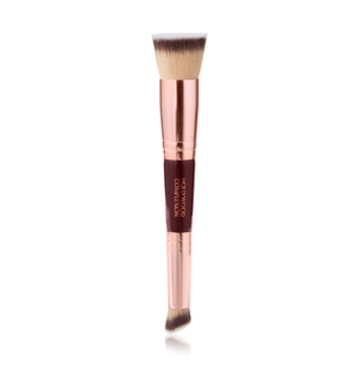 Charlotte Tilbury Hollywood Complexion Brush - Двусторонняя кисть для макияжа