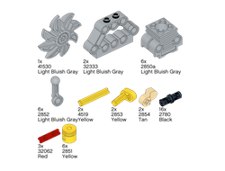 !АНАЛОГ! Car Project Set /  Engine V6,  (V6)