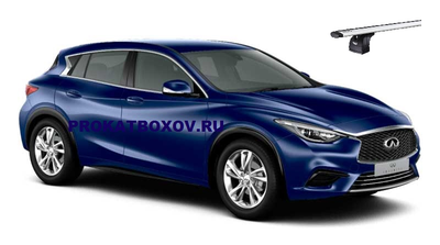 Дуги THULE для MERCEDES A-Class (W176) в штатные места