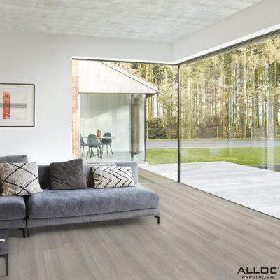 Декор ламината Alloc Grand Avenue Мейден-Лейн 4536 в интерьере комнаты