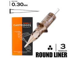 3RL/0,30 mm - Round Liner HUMMINGBIRD
