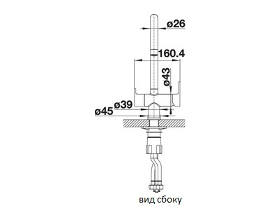 Смеситель Blanco TRIMA