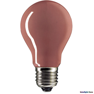 Narva Coloured Farbig Red AGL 40w 230v E27