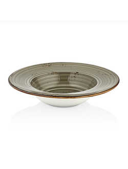Тарелка глубокая d 28 см 480 мл для пасты, для супа Supreme Bone